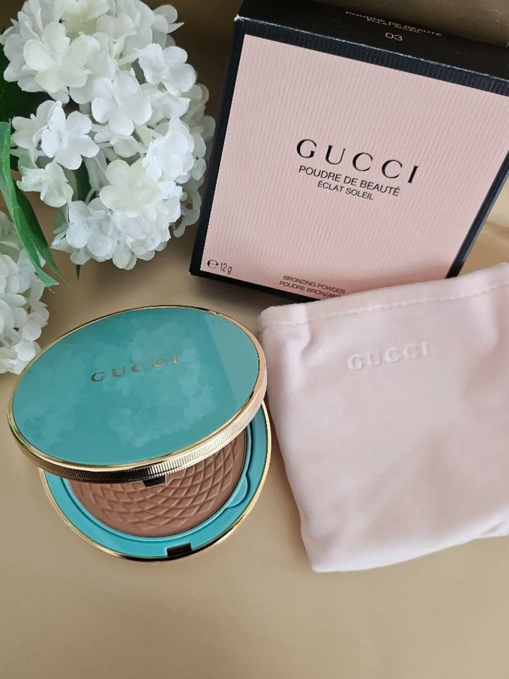 NWT GUCCI Poudre De Beauté Éclat Soleil Bronzing Powder - Shade 03